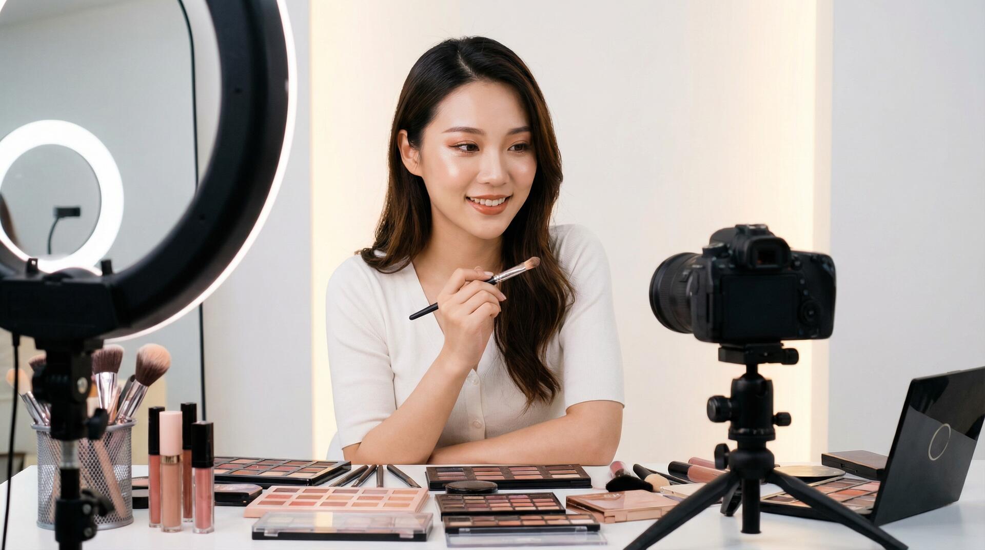 小马拉大车美妆视频